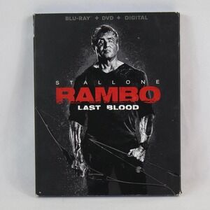 Rambo Last Blood Blu-Ray DVD Movie
